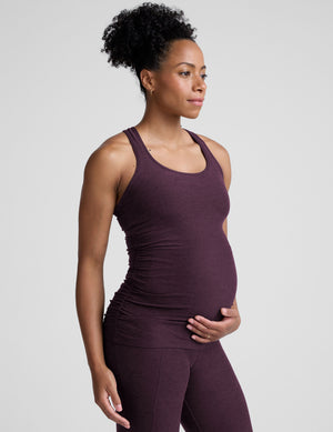 Featherweight Let It Grow Racerback Maternity Tank