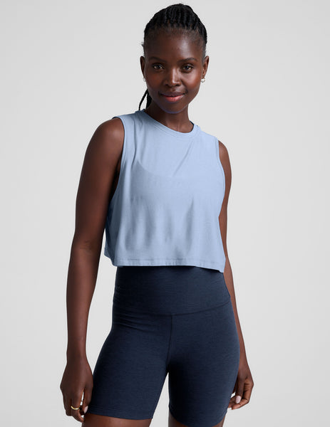 Featherweight Minimal Cropped Tank | Beyond Yoga