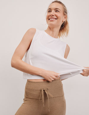 Featherweight Minimal Cropped Tank