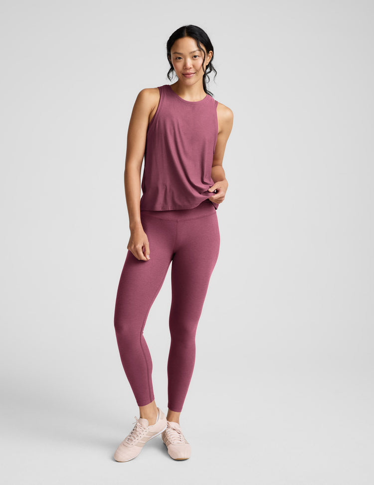 Heather Multi-functional Back Band Tank main image 1