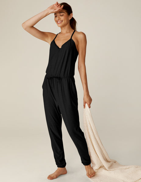 Featherweight Dream Lace Racerback Jumpsuit | Beyond Yoga