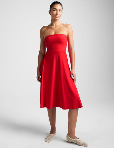 Featherweight Strapless Dress