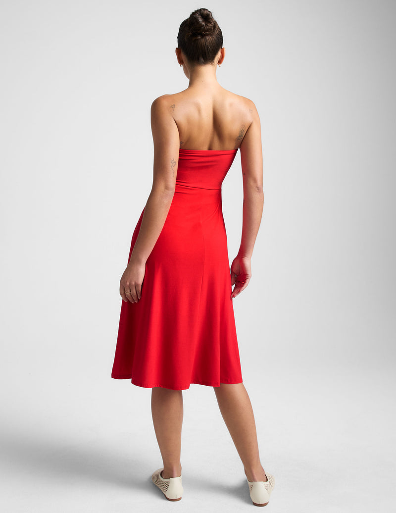 Featherweight Strapless Dress