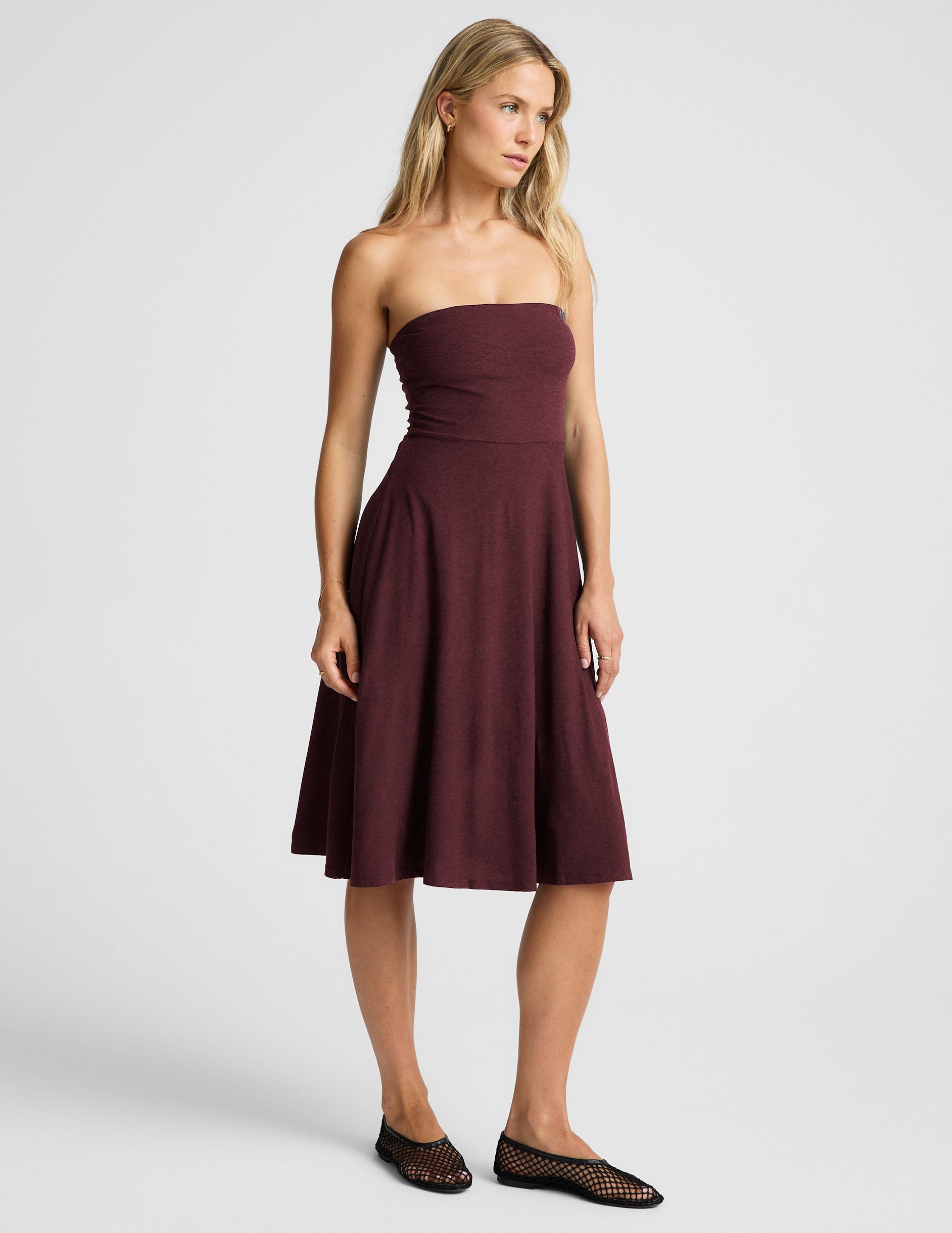 Featherweight Strapless Dress