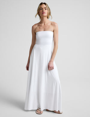 Featherweight Strapless Maxi Dress