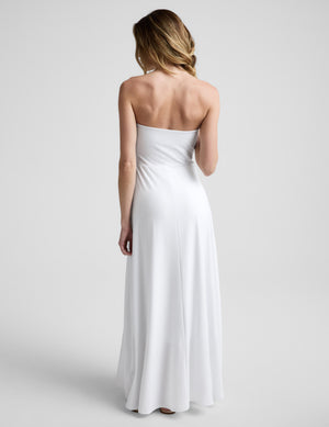 Featherweight Strapless Maxi Dress