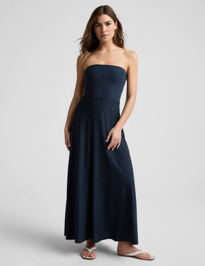 Featherweight Strapless Maxi Dress