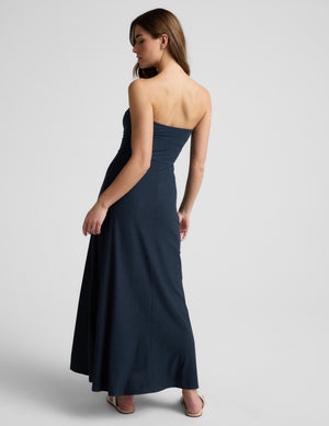 Beyond Yoga Featherweight Strapless Maxi Dress | Nocturnal Navy / XXS Beyond Yoga Featherweight Strapless Maxi Dress | Nocturnal Navy / XXS