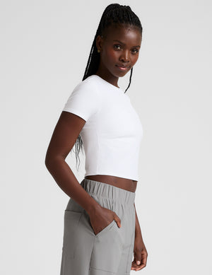 Featherweight Cropped Tee
