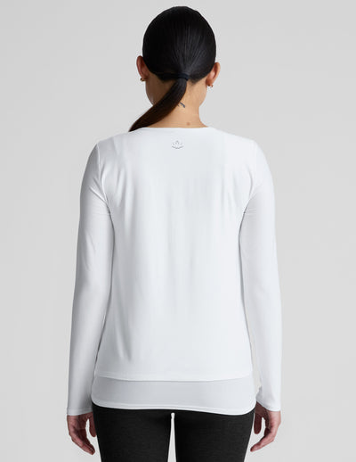 Featherweight Under Wraps Nursing Overlap Tee