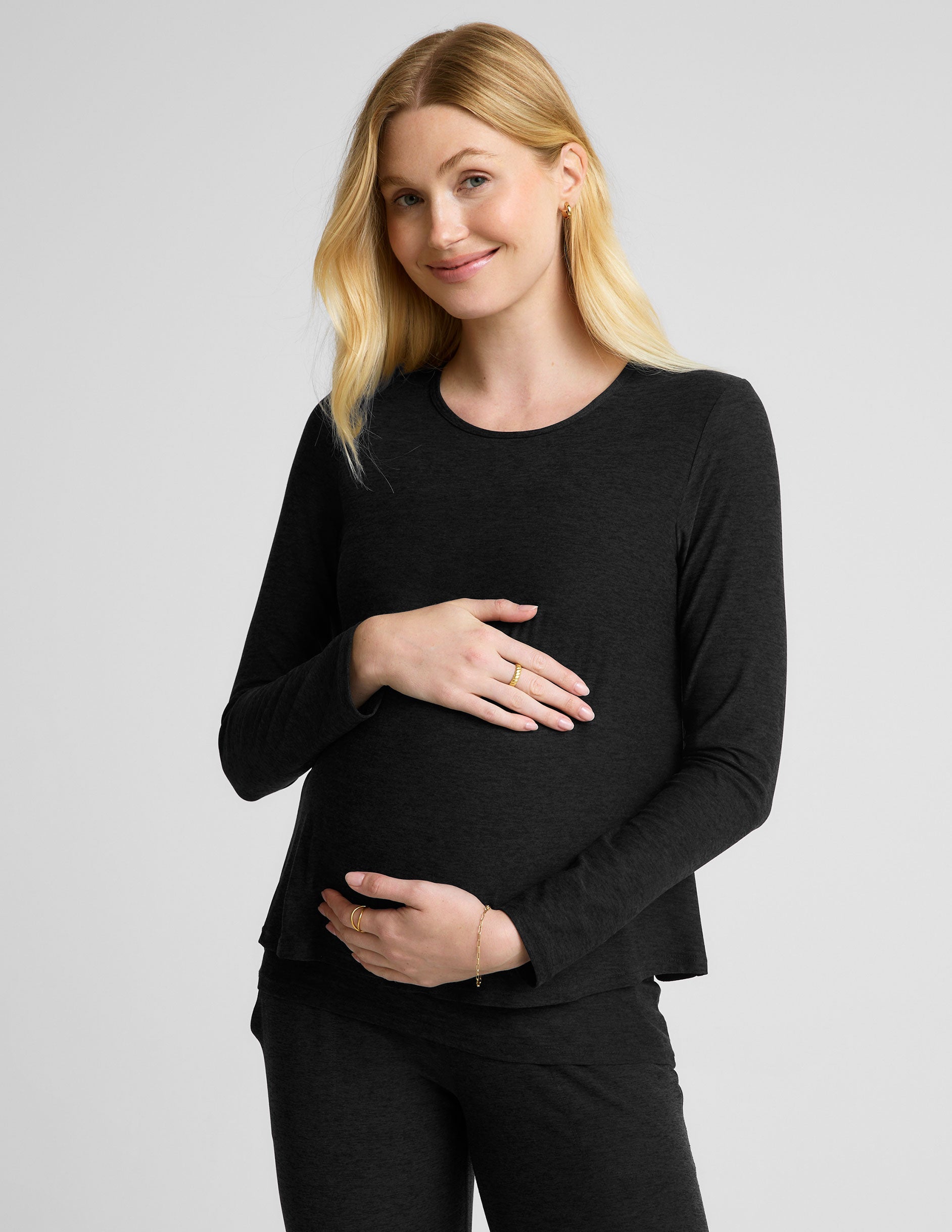 Featherweight Under Wraps Nursing Overlap Tee