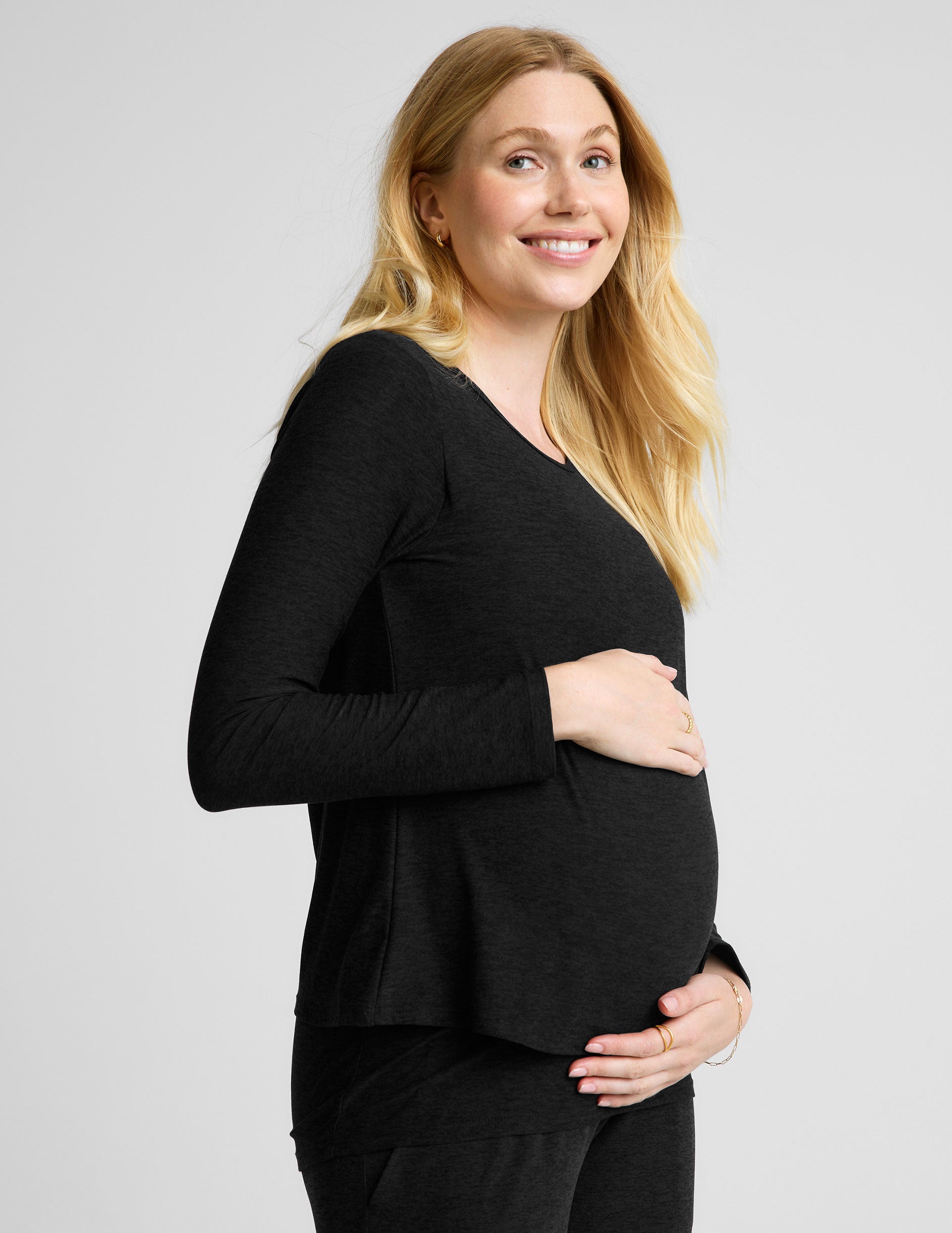 Featherweight Under Wraps Nursing Overlap Tee