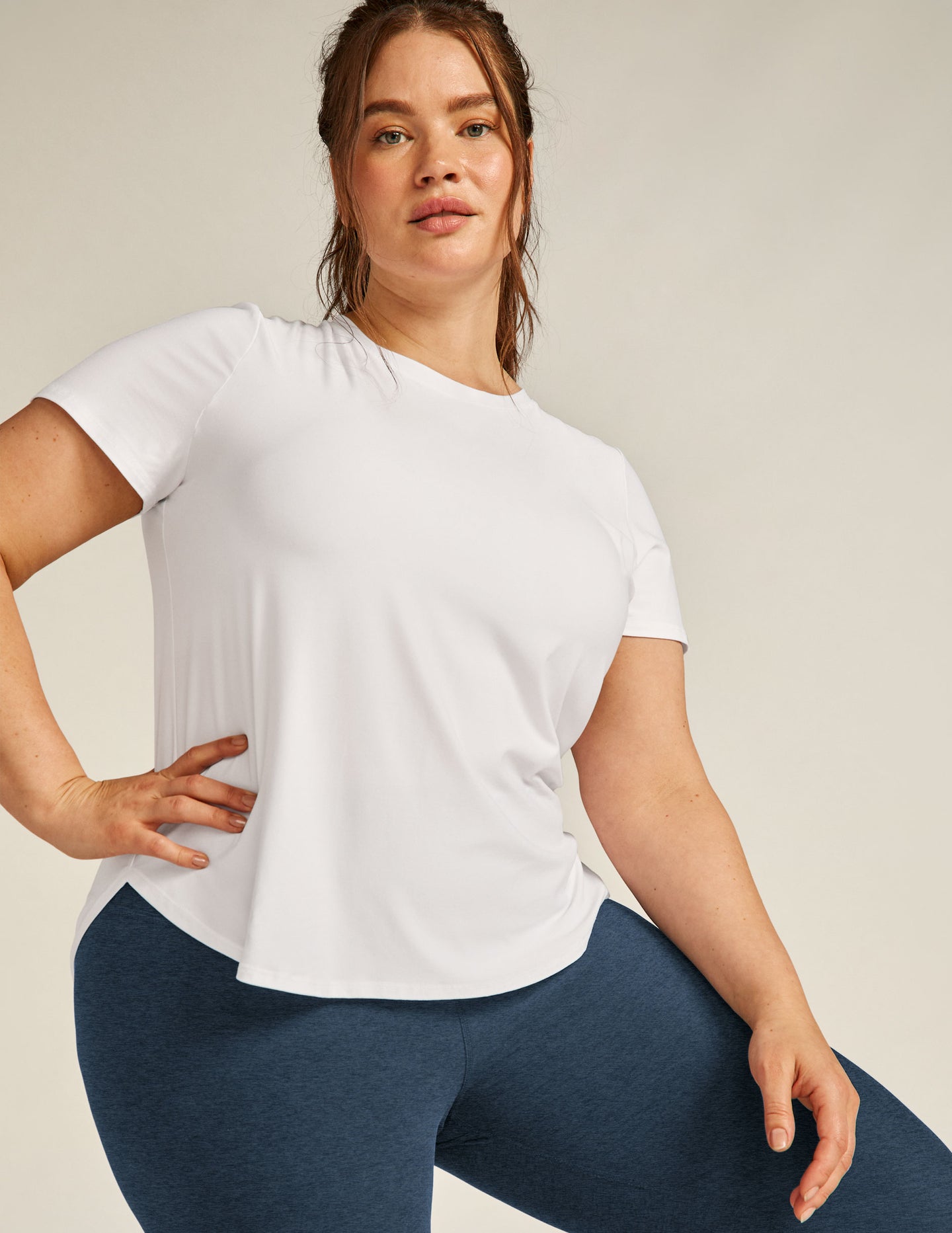 Beyond Yoga - Featherweight On The Down Low Tee