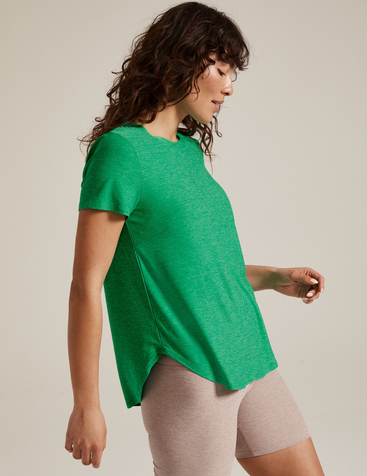 Featherweight On The Down Low Tee Beyond Yoga