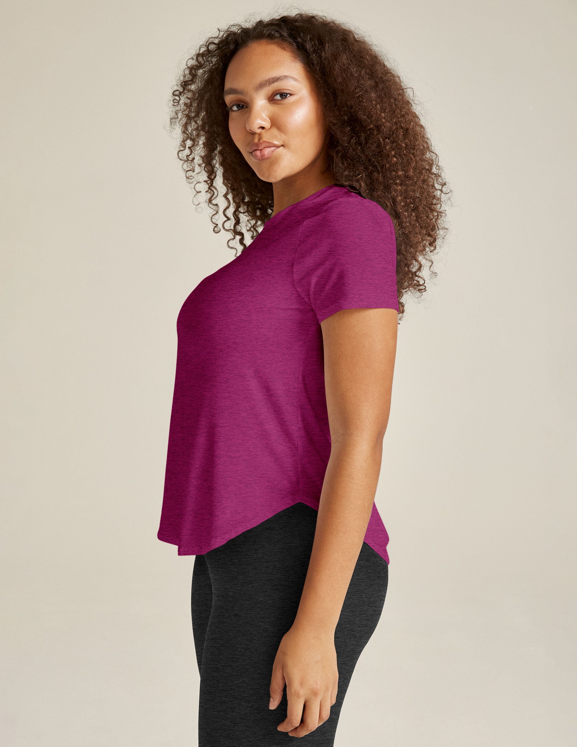 purple relaxed fit t-shirt