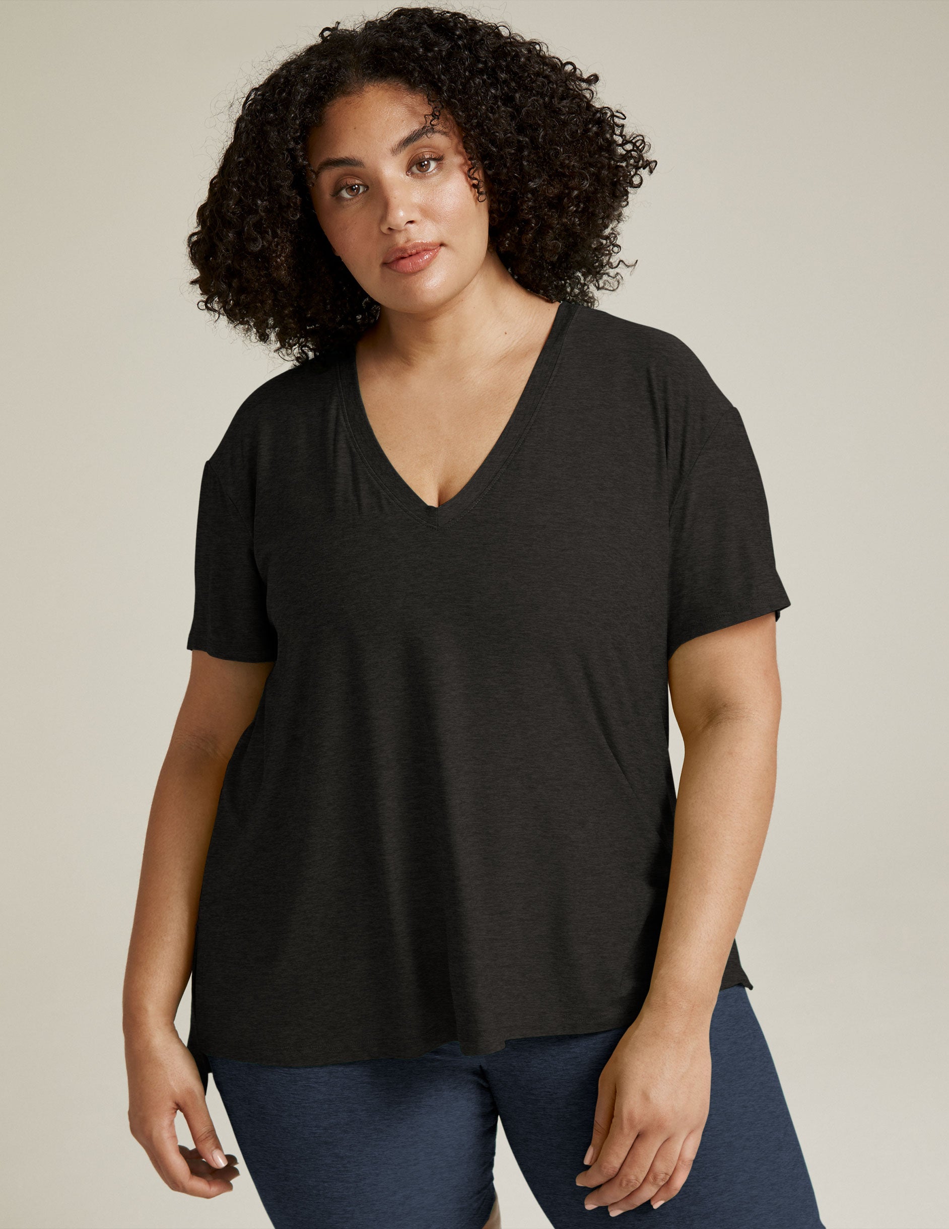 Featherweight Split Up Long Tee