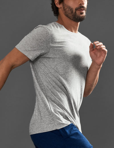 gray mens short sleeve shirt