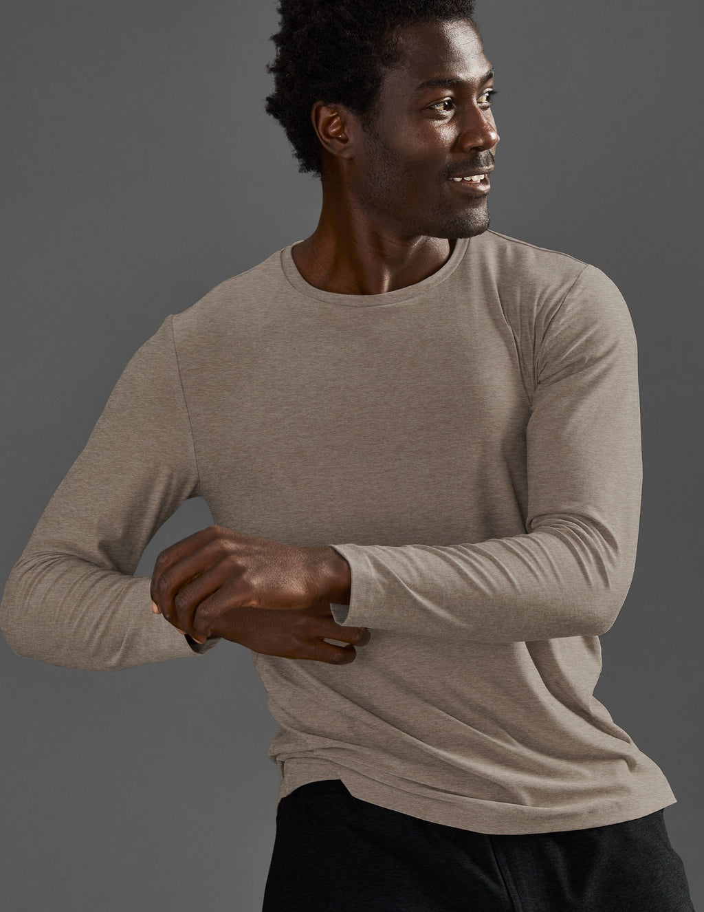Featherweight Always Beyond Men's Long Sleeve Crew Featured Image