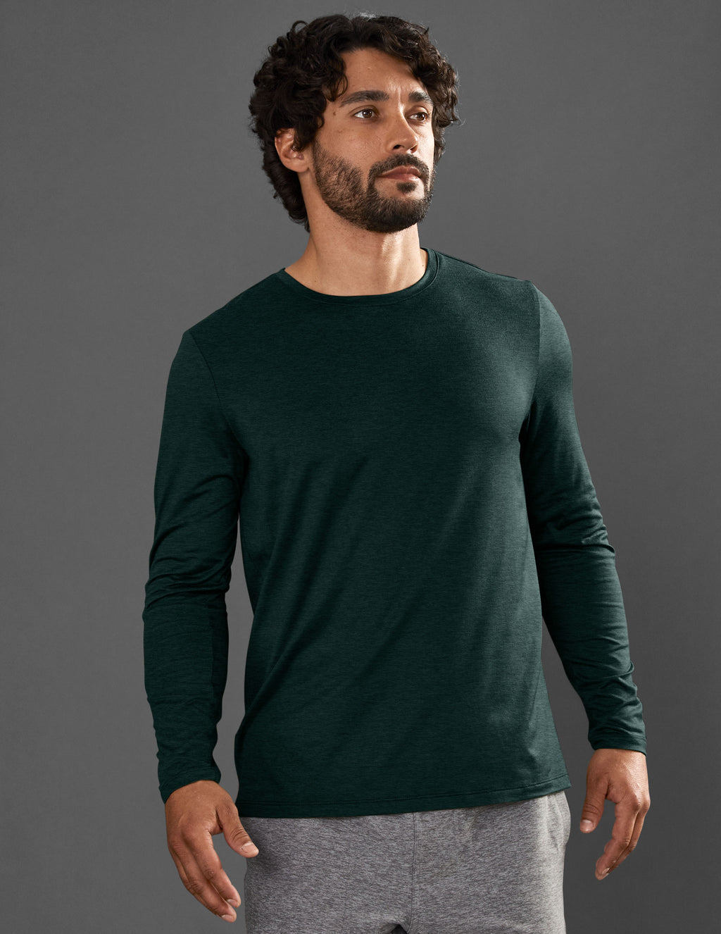 Featherweight Always Beyond Men's Long Sleeve Crew Featured Image