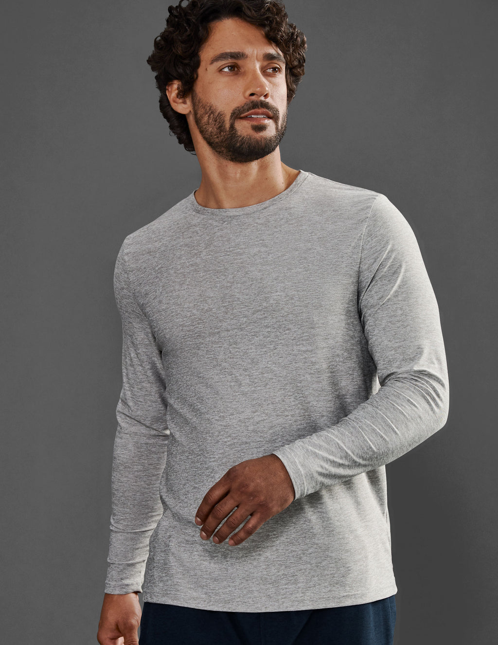 Featherweight Always Beyond Men's Long Sleeve Crew Secondary Image