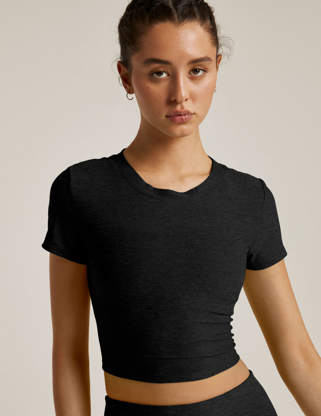 Featherweight Perspective Cropped Tee Secondary Image