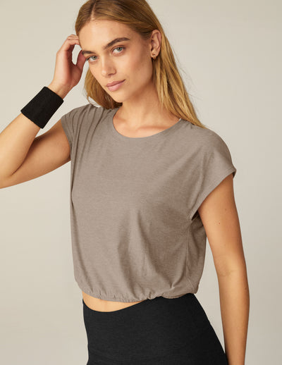 Featherweight Top Priority Cropped Tee Image 2