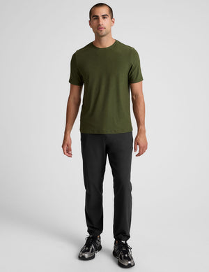 green short sleeve men's t-shirt. 