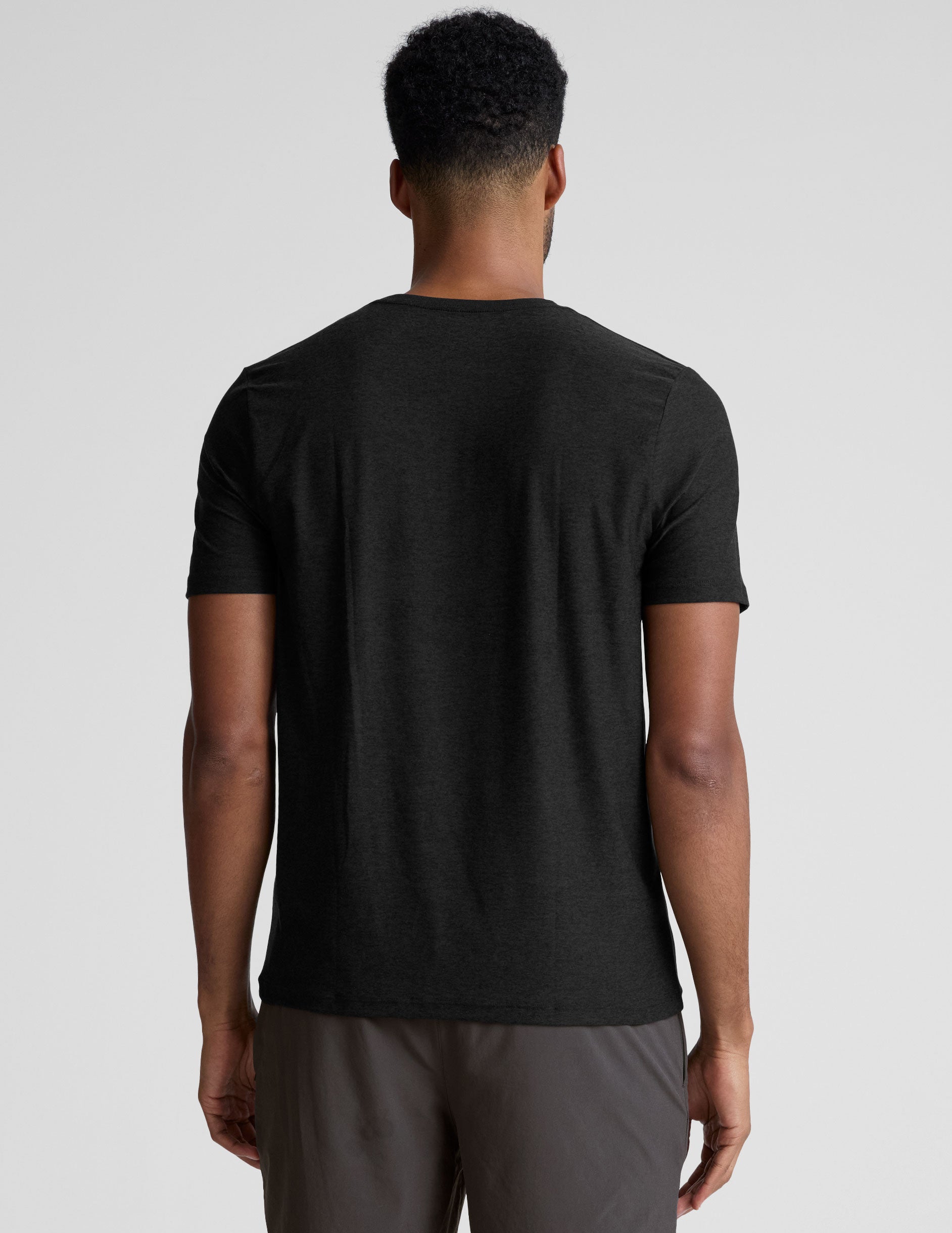 black men's t-shirt.