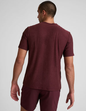 red short sleeve men's t-shirt. 