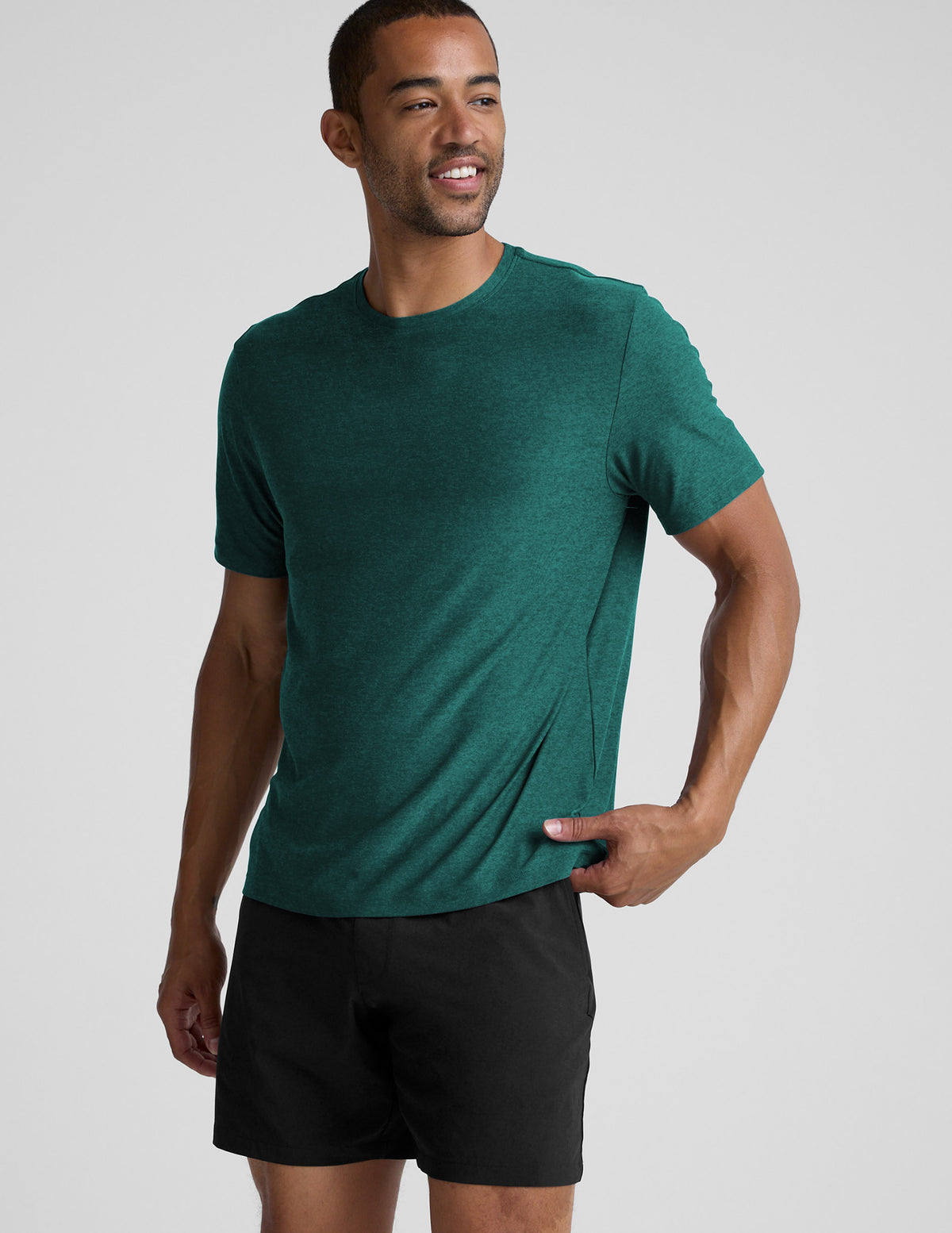 Beyond Yoga Always Beyond Men's Crew Tee 2.0