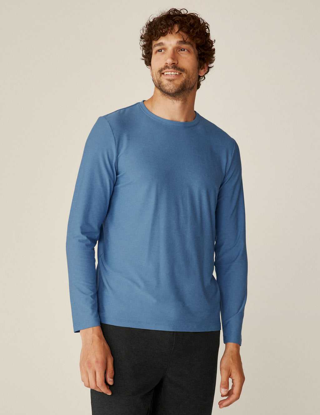 Beyond Yoga Wrap Party Long Sleeve Top - Heather