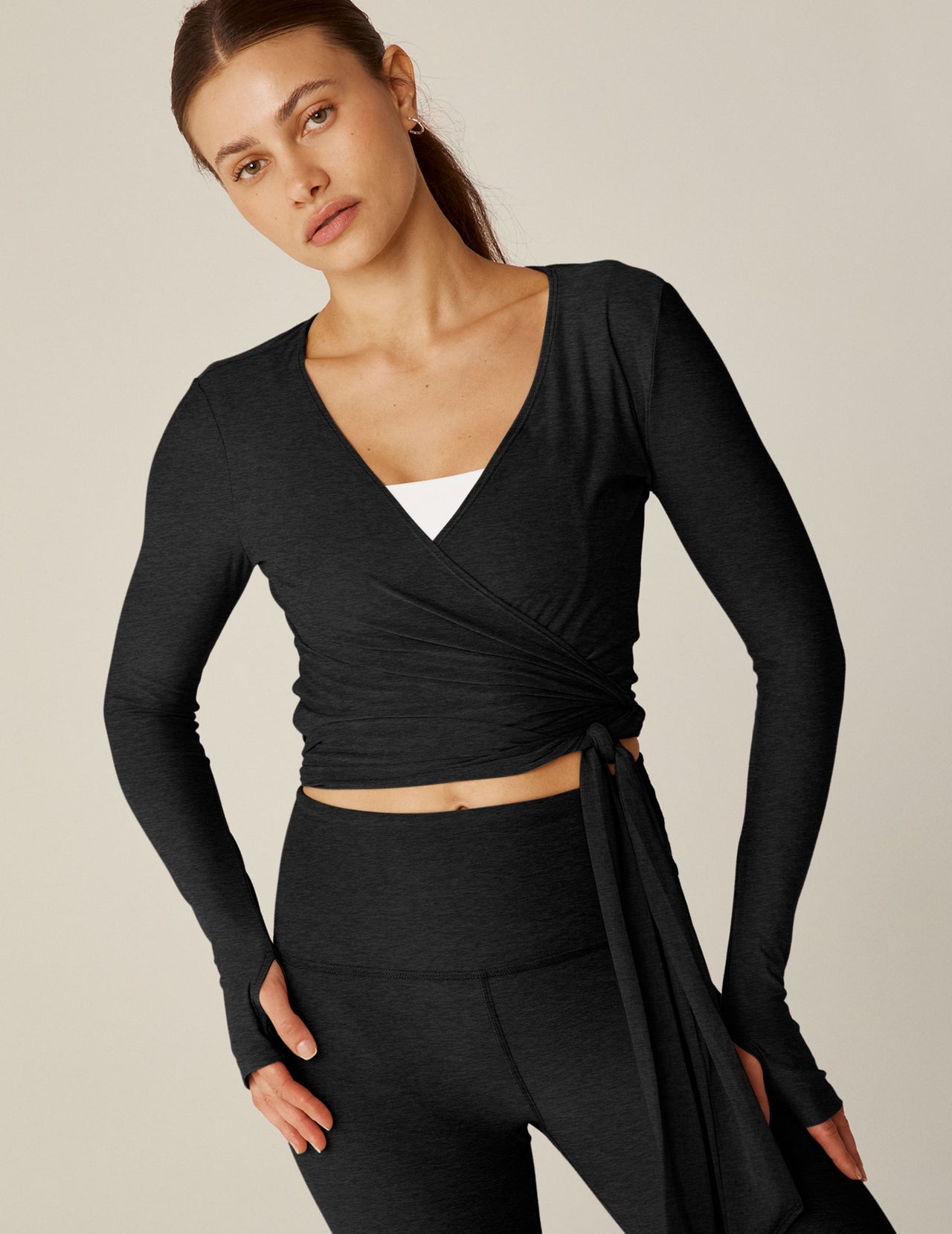 Featherweight Waist No Time Wrap Top | Beyond Yoga