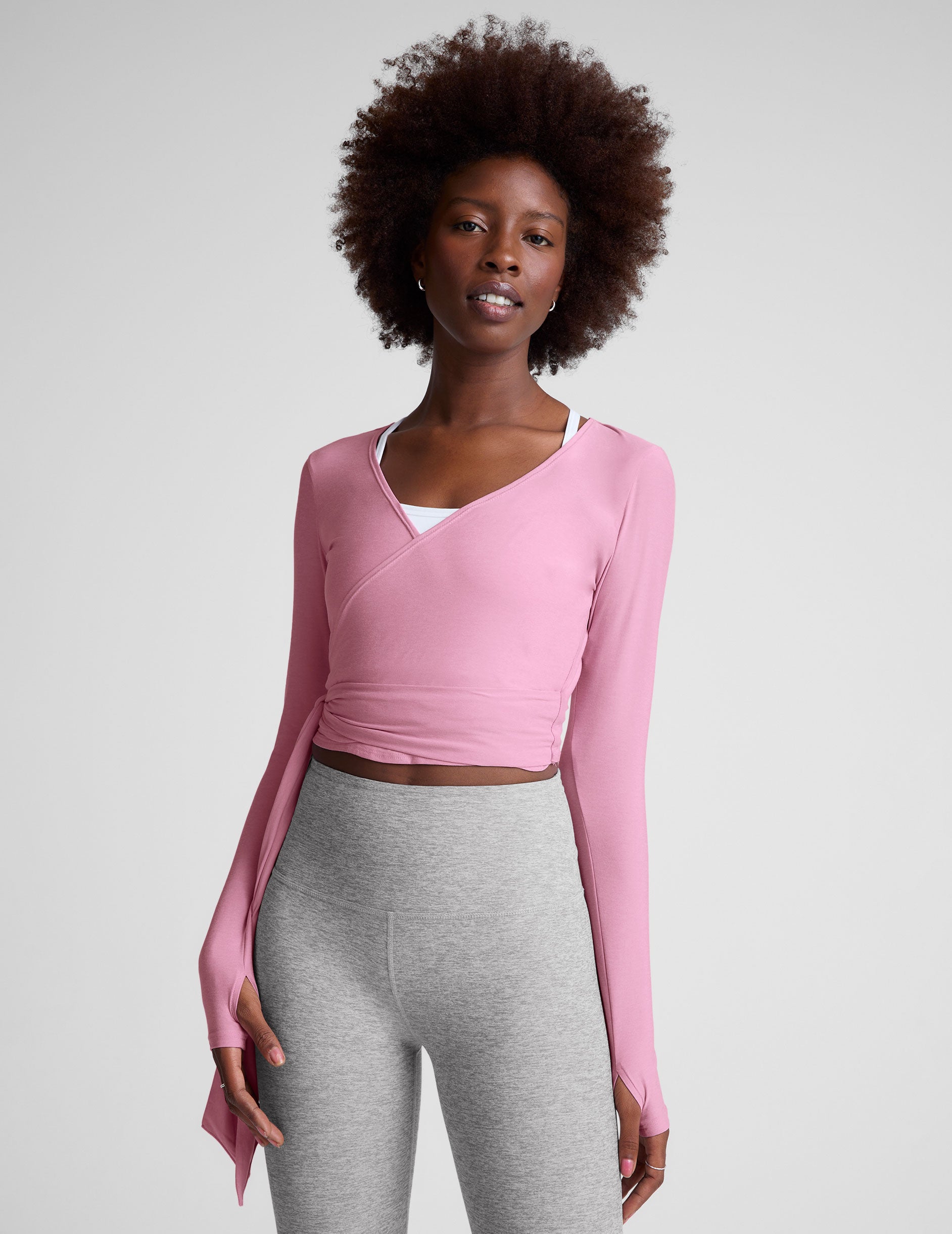 Featherweight Waist No Time Wrap Top