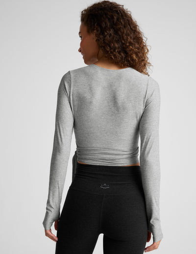 Featherweight Waist No Time Wrap Top