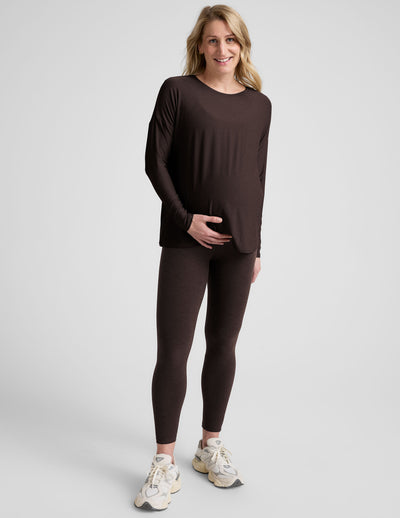 Featherweight Feels Like Home Long Sleeve Maternity Top