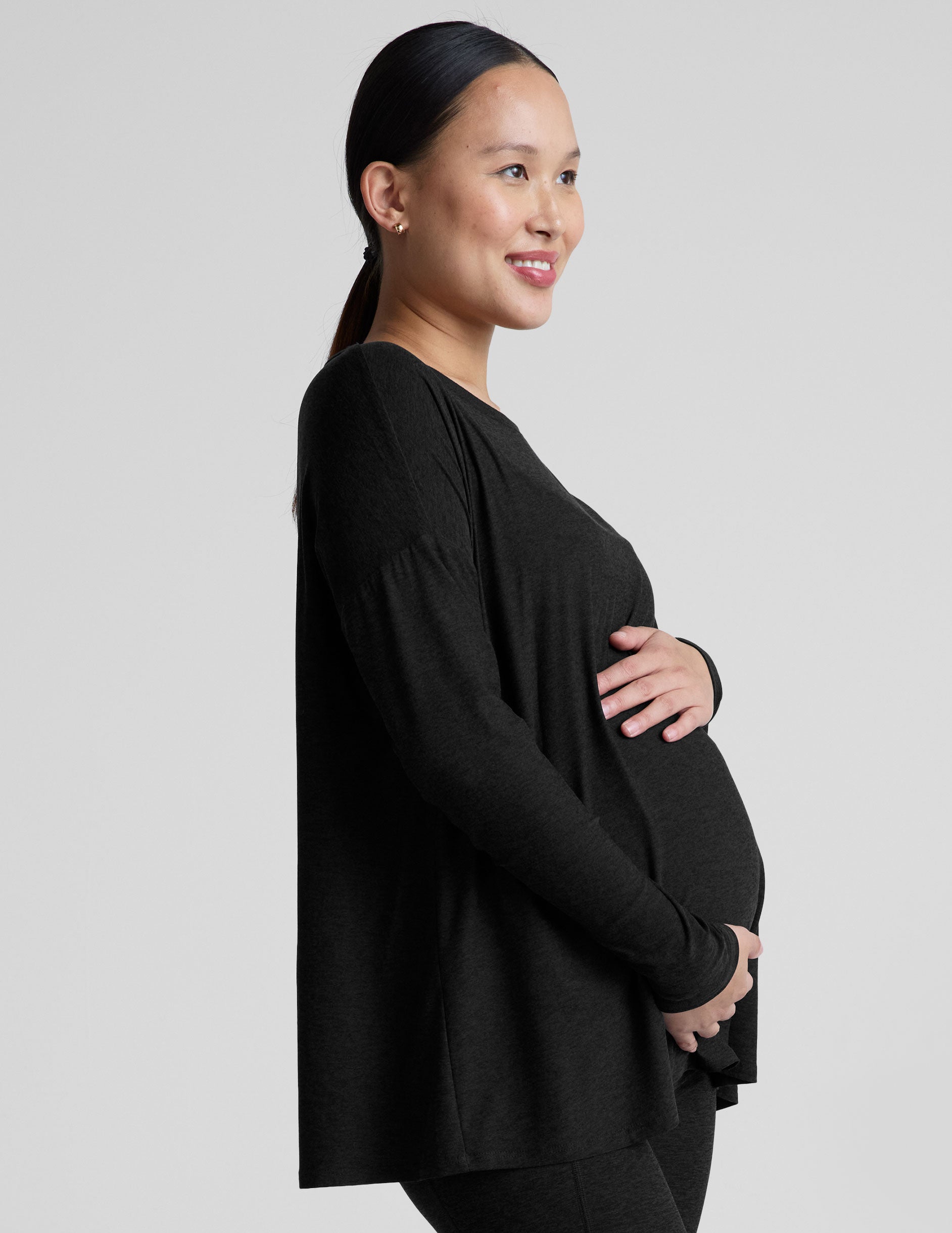 Featherweight Feels Like Home Long Sleeve Maternity Top