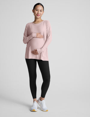 Featherweight Feels Like Home Long Sleeve Maternity Top