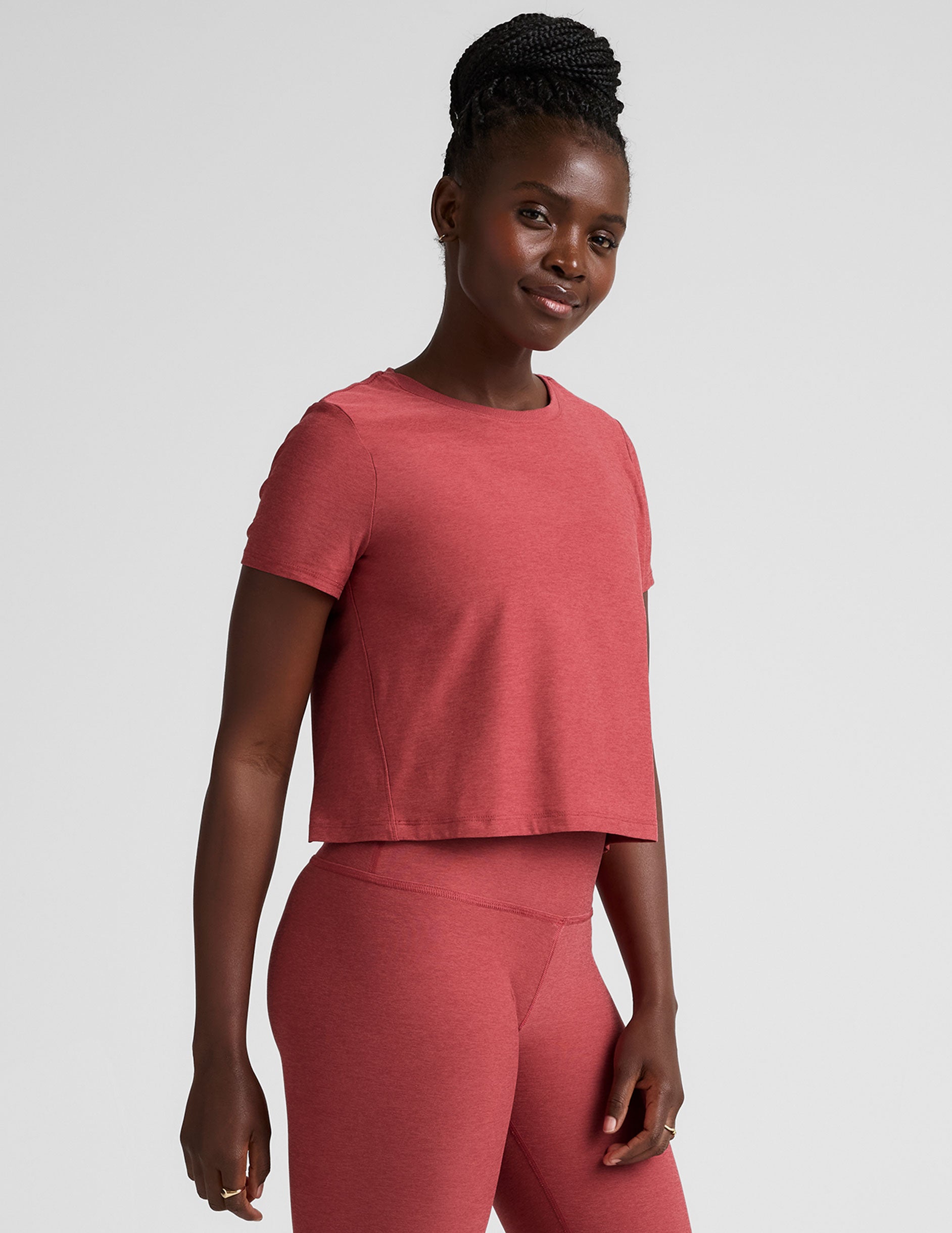 Featherweight Supreme Cropped Tee