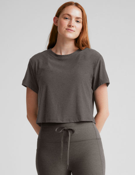 【WONDER WONDER】Volt slab collar cropped short sleeve Tee Amazon.com: Women Casual Crop Tops Short Sleeve V Neck Solid