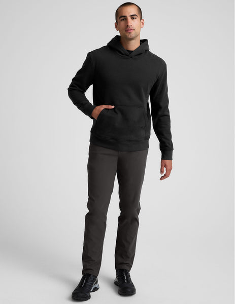 Men's Straight Leg Essential Chino Pants - Black Ash | Beyond Yoga