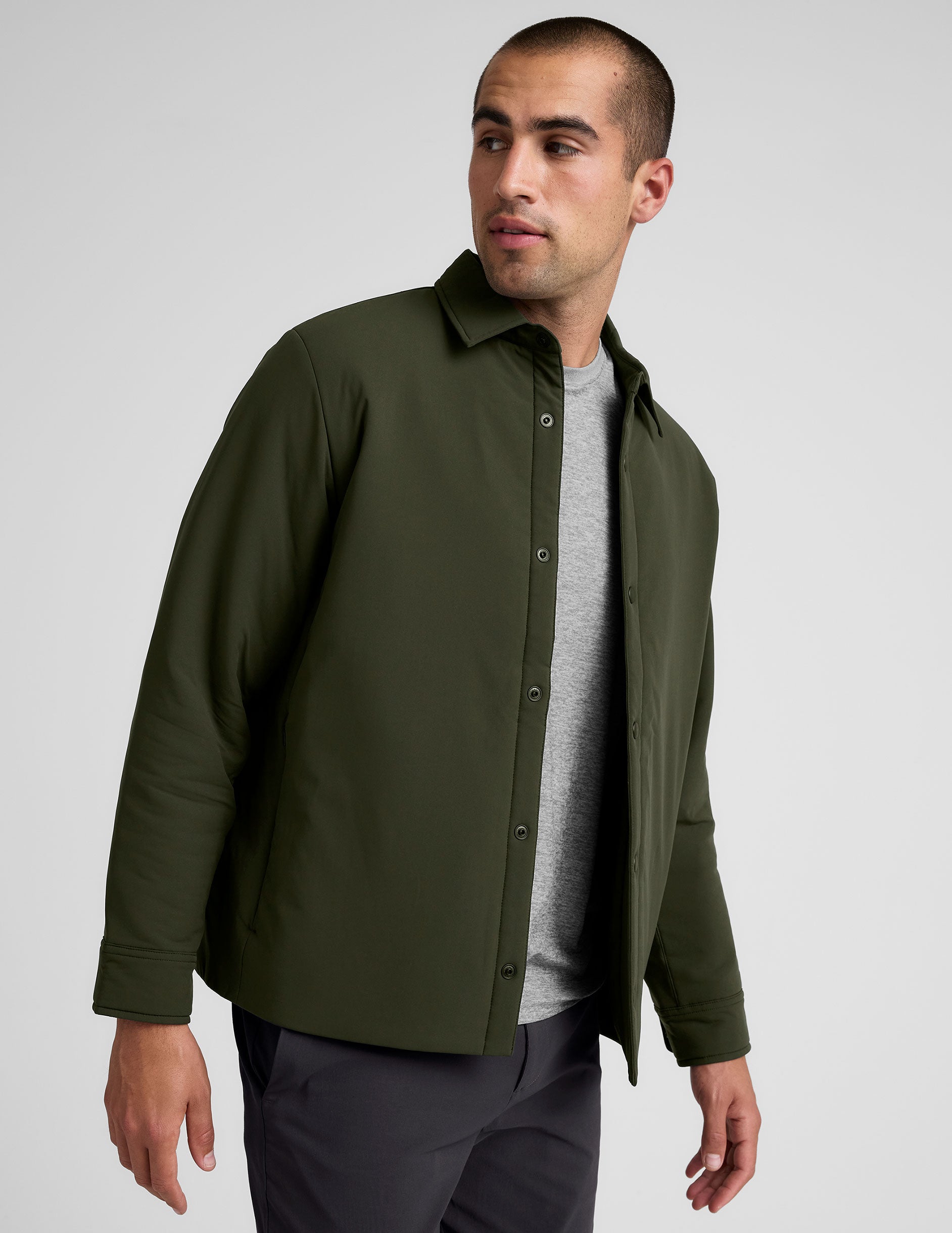 Insulated Seasons Shirt Jacket | Beyond Yoga
