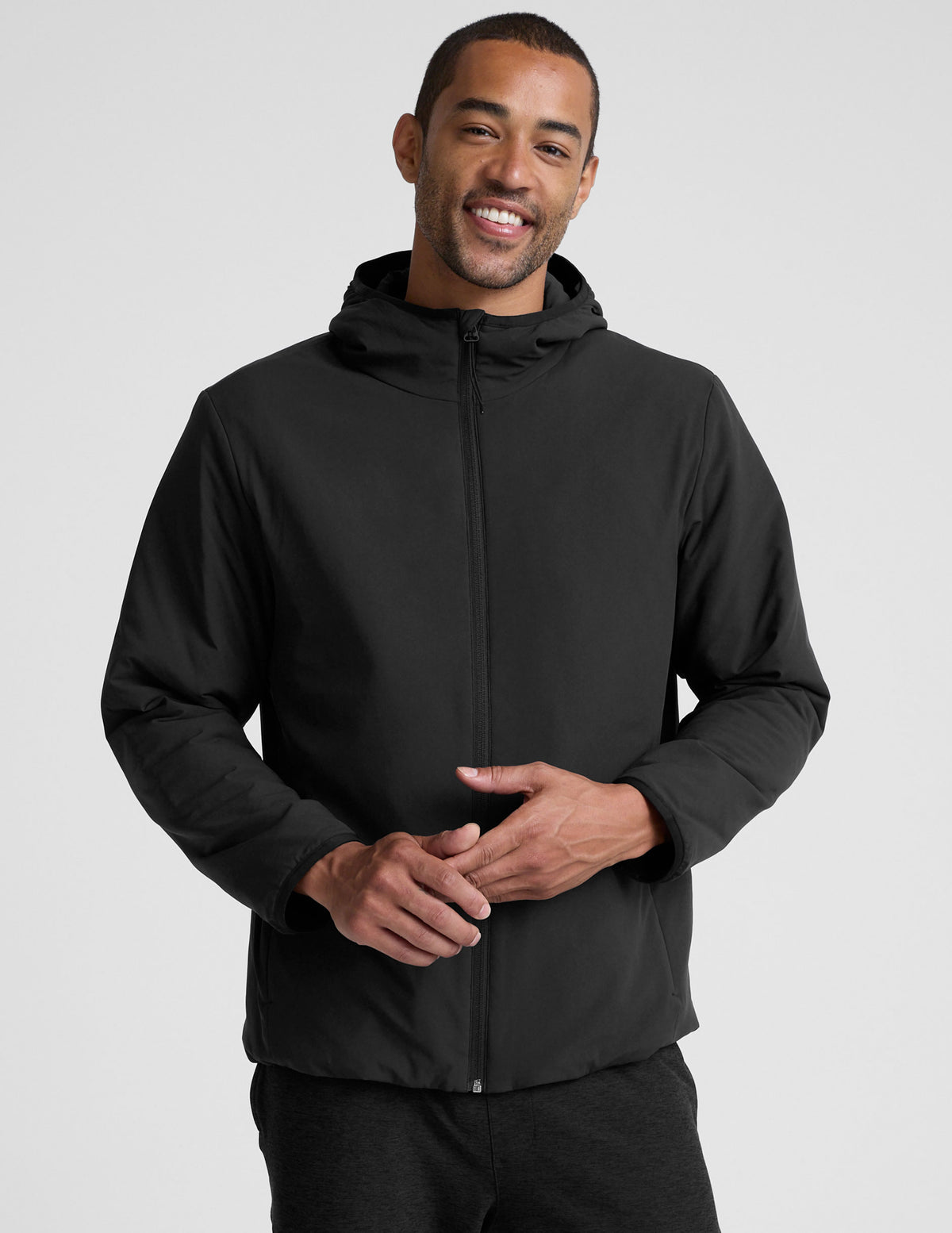 Beyond Yoga In Flight Insulated Men's Hooded Jacket