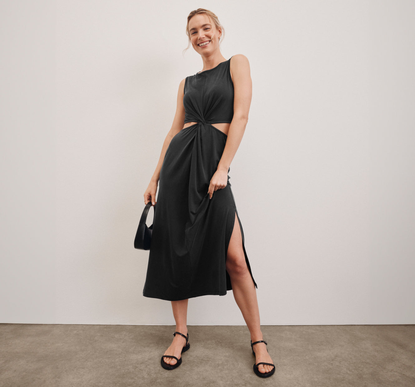 Around The World Front Twist Dress | Beyond Yoga Around The World Front Twist Dress | Beyond Yoga