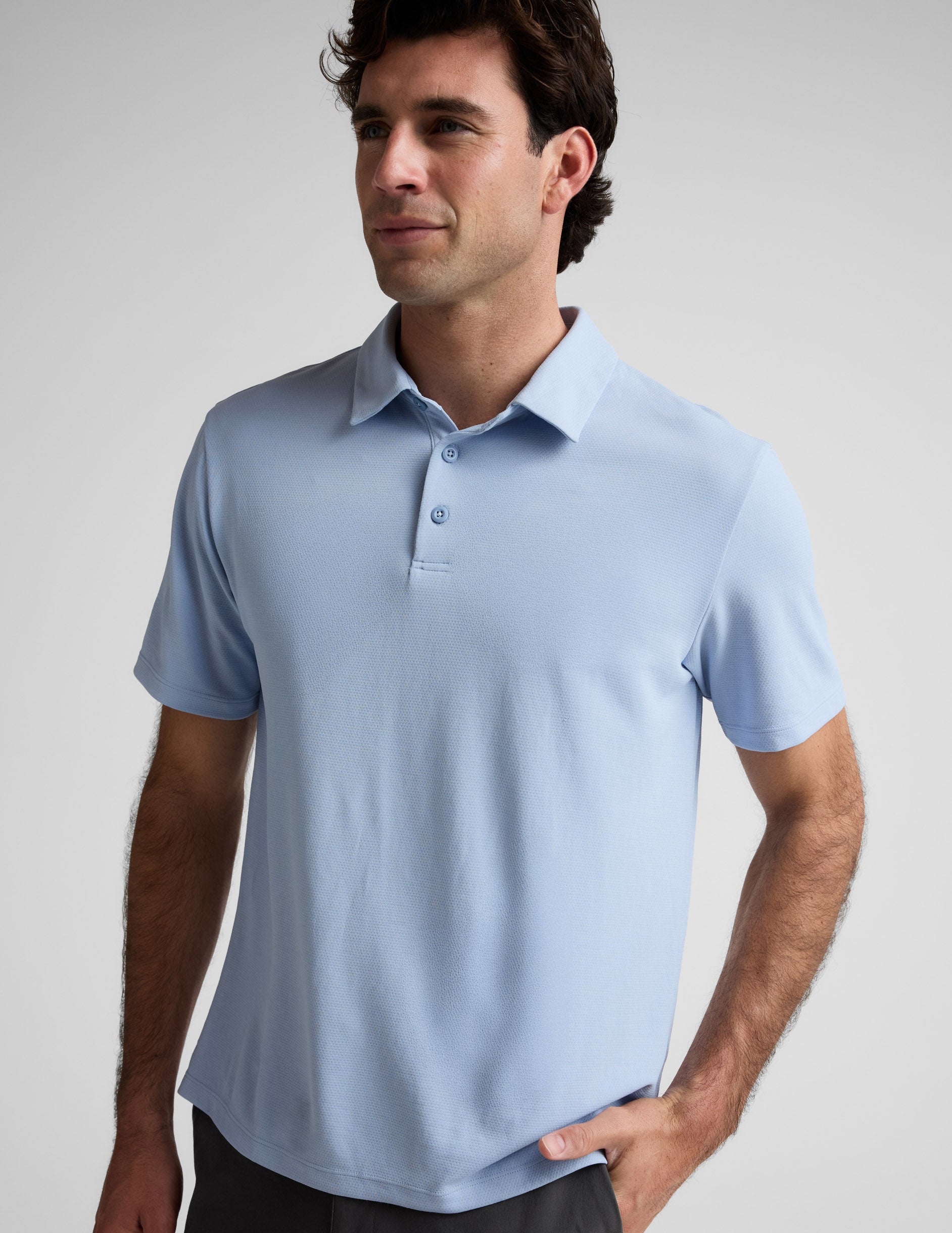 All In Active Men's Polo | Beyond Yoga