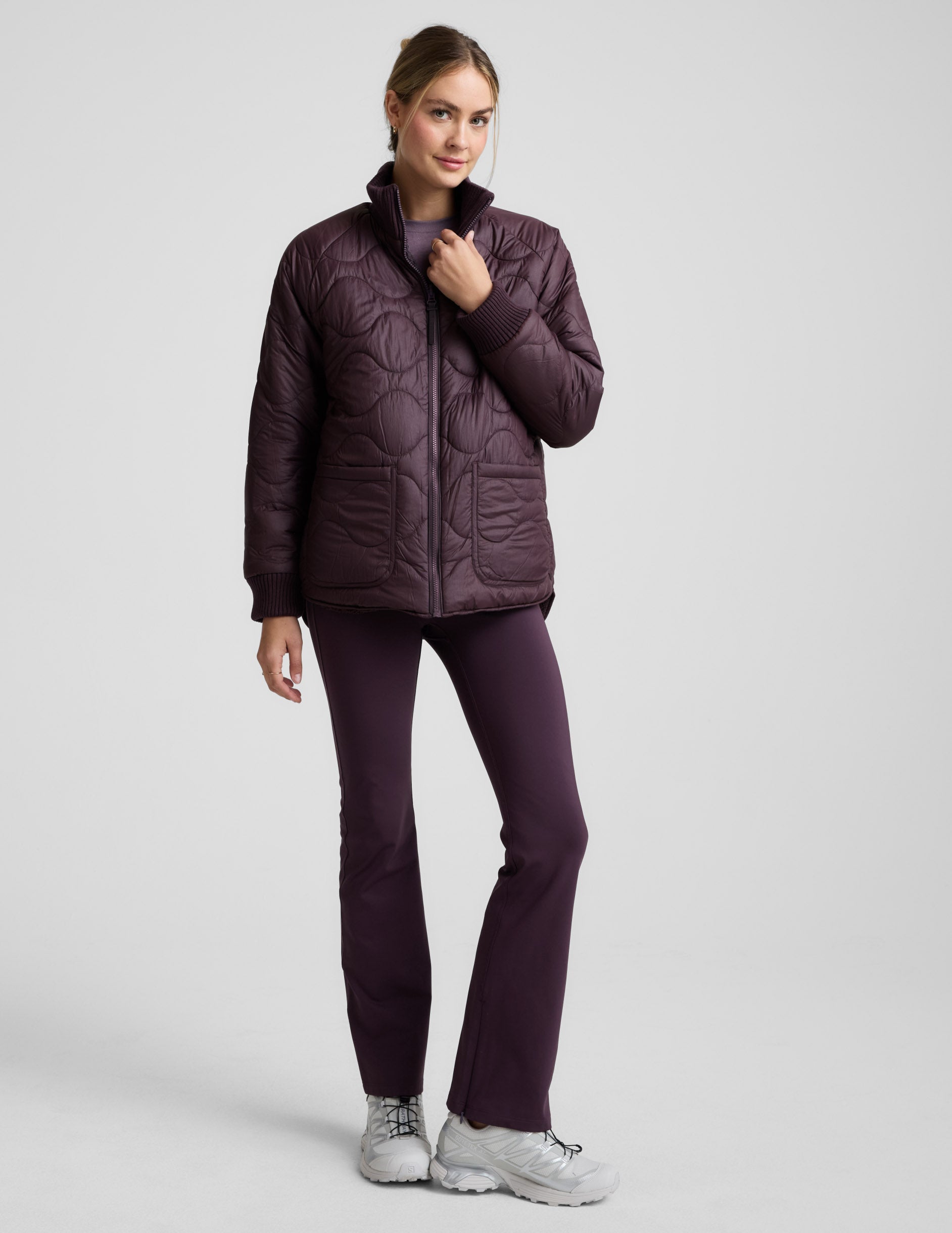 2-Way Quilted Jacket | Beyond Yoga