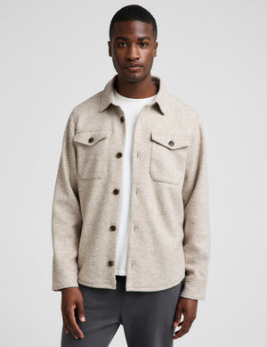 Day to Night Wool Men's Shirt Jacket
