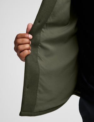 Day to Night Wool Men's Shirt Jacket
