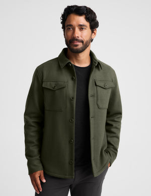 Day to Night Wool Men's Shirt Jacket