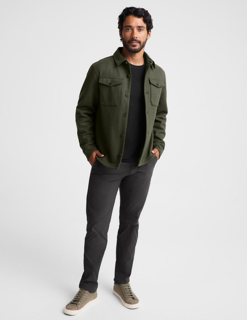 Day to Night Wool Men's Shirt Jacket