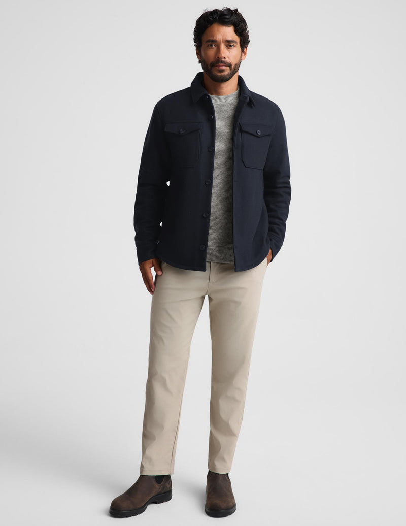 Day to Night Wool Men's Shirt Jacket